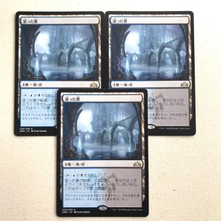 マジックザギャザリング(マジック：ザ・ギャザリング)の【MTG】湿った墓 3枚セット(その他)