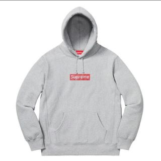 シュプリーム(Supreme)の送込 M Supreme Swarovski Box Logo Hooded(パーカー)