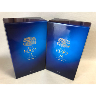 ザ ニッカ 12年 ギフト箱付き 2本 ザニッカ12年