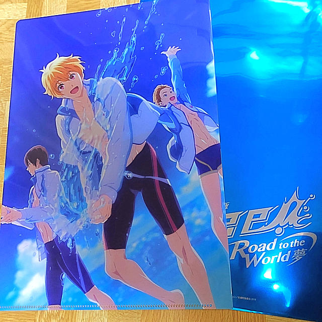 劇場版Free!特典 葉月渚セット エンタメ/ホビーのアニメグッズ(クリアファイル)の商品写真