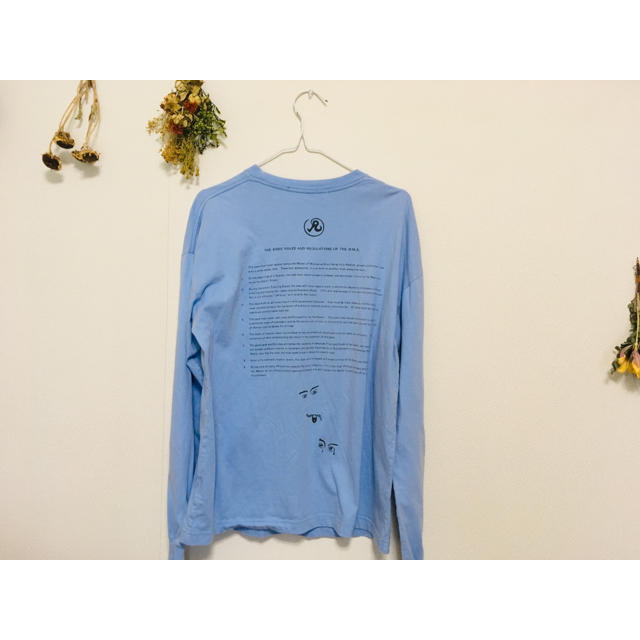 bonjour records(ボンジュールレコーズ)のRichardson リチャードソン 松岡モナ 私服 長袖 Tシャツ Mona メンズのトップス(Tシャツ/カットソー(七分/長袖))の商品写真