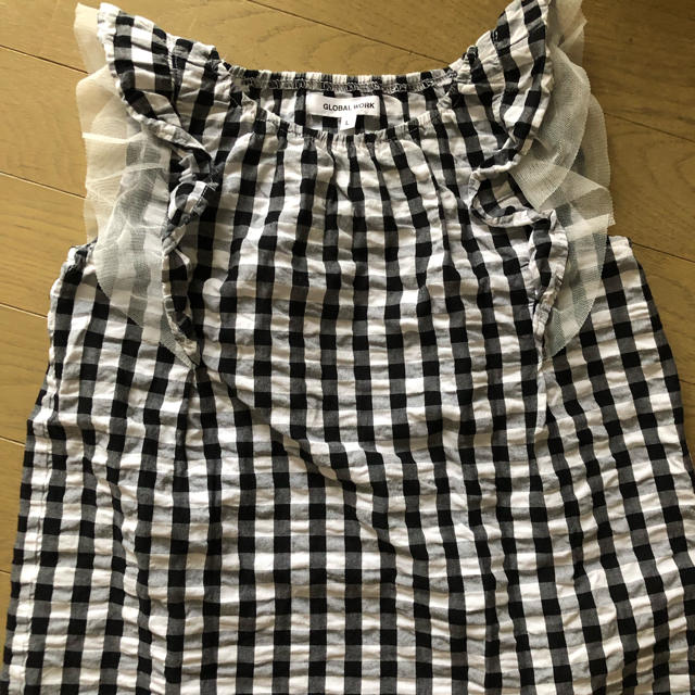 GLOBAL WORK(グローバルワーク)のグローバルワーク キッズ キッズ/ベビー/マタニティのキッズ服女の子用(90cm~)(Tシャツ/カットソー)の商品写真