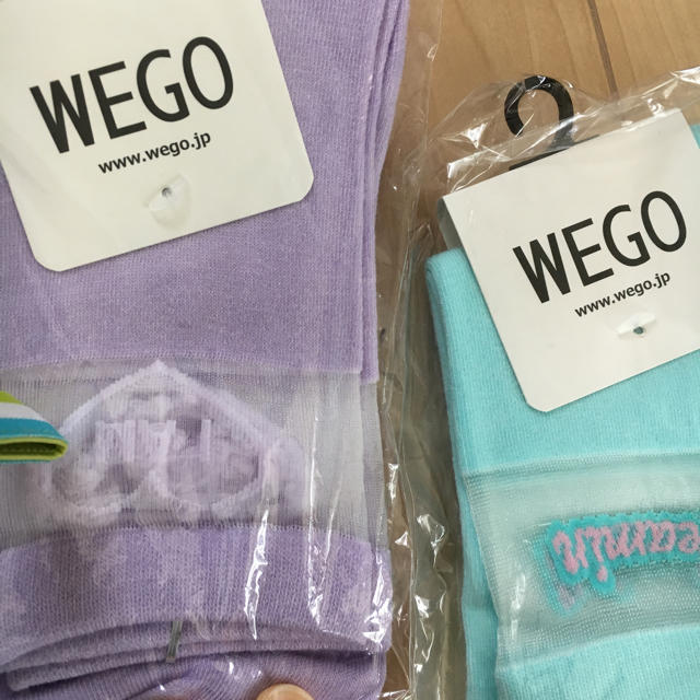 WEGO(ウィゴー)のWE GO 3足 ソックス レディースのレッグウェア(ソックス)の商品写真