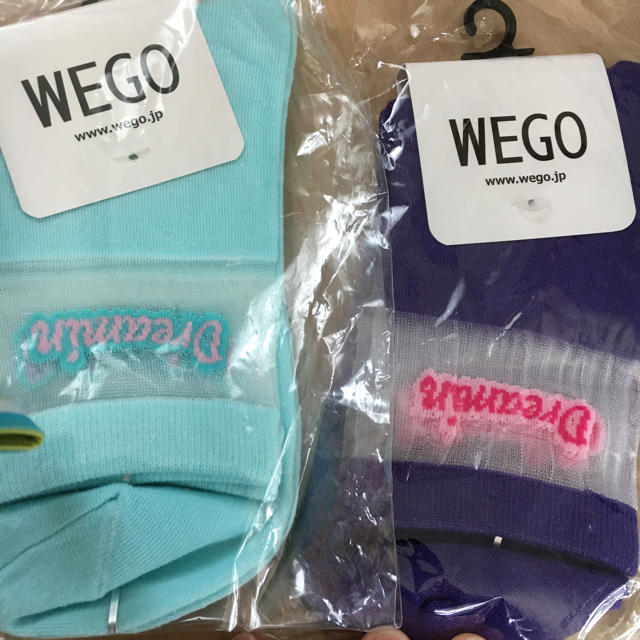 WEGO(ウィゴー)のWE GO 3足 ソックス レディースのレッグウェア(ソックス)の商品写真