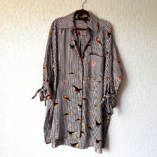 ザラ(ZARA)のザラ ロングシャツ ワンピース(その他)