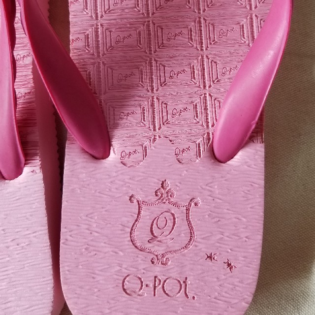 Q-pot.(キューポット)のQ-pot ビーチサンダル   レディースの靴/シューズ(ビーチサンダル)の商品写真