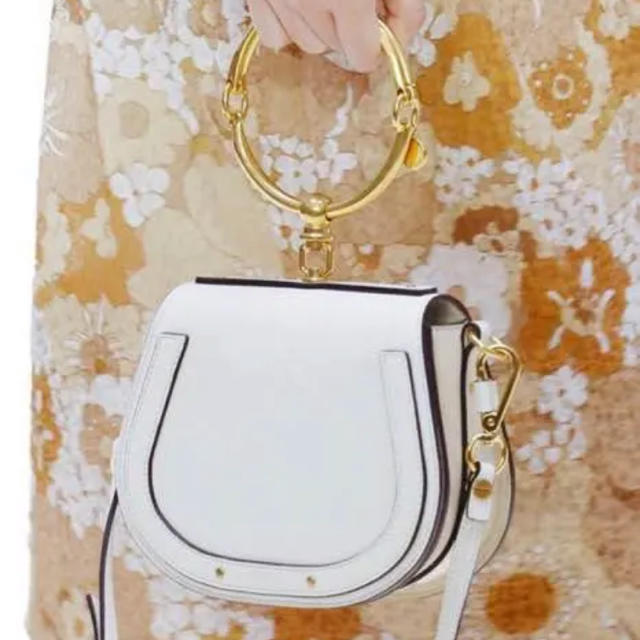 Chloe - クロエの2wayバッグ♡ナイル.ホワイト.美品の通販 by mii's