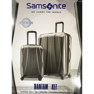 サムソナイト(Samsonite)のSamsonite サムソナイト スーツケース キャリーバッグ 2個セット 黒色(スーツケース/キャリーバッグ)