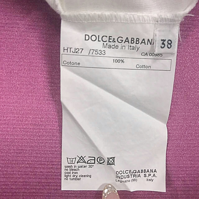 DOLCE&GABBANA(ドルチェアンドガッバーナ)の専用Tシャツ ドルチェアンドガッバーナ レディースのトップス(Tシャツ(半袖/袖なし))の商品写真