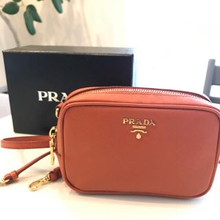 プラダ(PRADA)のプラダ サフィアーノ ミニショルダーバッグ(ショルダーバッグ)