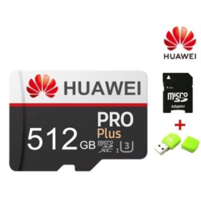 【送料無料】HUAWEI 512GB microSDカードアダプターUSBカード スマホ/家電/カメラのPC/タブレット(PC周辺機器)の商品写真