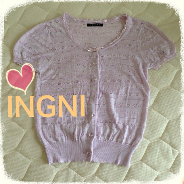 INGNI(イング)のINGNI✨新品カーデ レディースのトップス(カーディガン)の商品写真