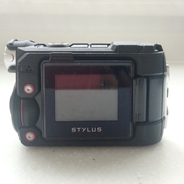 OLYMPUS(オリンパス)のOLYMPUS STYLUS TG-TRACKER ブラック 4K WiFi対応 スマホ/家電/カメラのカメラ(ビデオカメラ)の商品写真