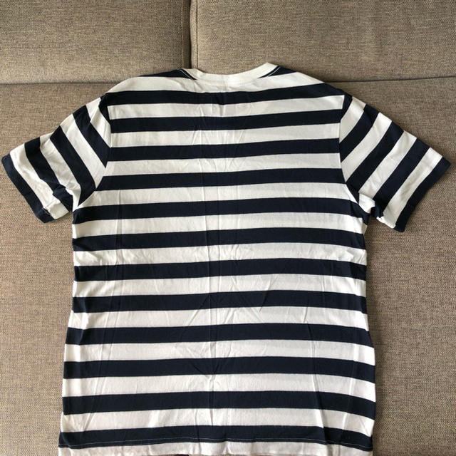 MUJI (無印良品)(ムジルシリョウヒン)の無印良品 ボーダー半袖Tシャツ メンズのトップス(Tシャツ/カットソー(半袖/袖なし))の商品写真