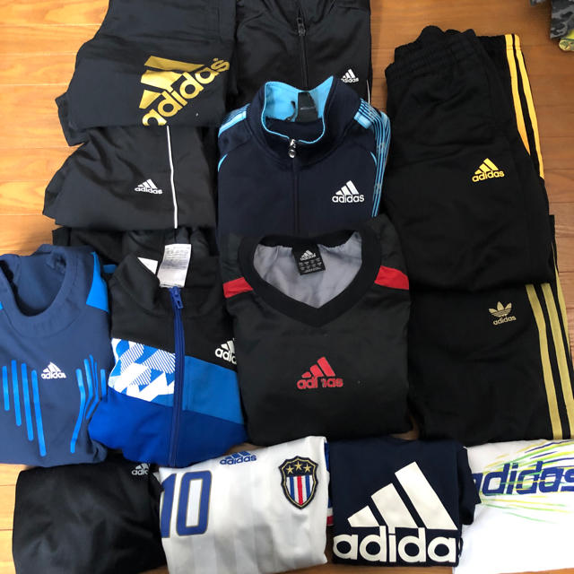 adidas(アディダス)のアディダス子ども服まとめ売り14点セット キッズ/ベビー/マタニティのキッズ服男の子用(90cm~)(その他)の商品写真