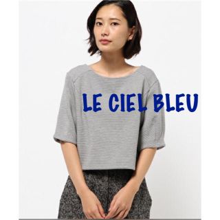 ルシェルブルー(LE CIEL BLEU)の＊値下げ＊ルシェルブルーLE CIEL BLEUグレートップス(カットソー(半袖/袖なし))