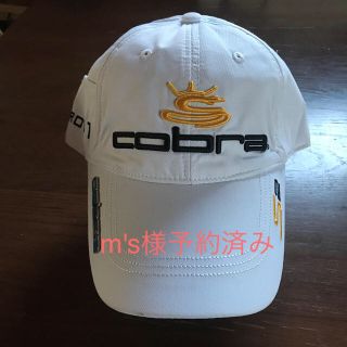 m's様予約済み"cobra"キャップ(ウエア)