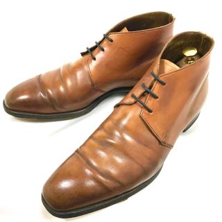 クロケットアンドジョーンズ(Crockett&Jones)のGRENSON 約27cm 8.5 チャッカブーツ カジュアル メンズ 本革(ブーツ)