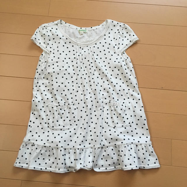 3can4on(サンカンシオン)のカットソー チュニック キッズ/ベビー/マタニティのキッズ服女の子用(90cm~)(Tシャツ/カットソー)の商品写真