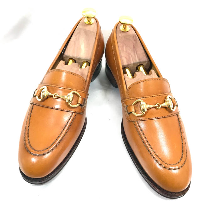 Crockett&Jones(クロケットアンドジョーンズ)の【ほぼ未使用】Jalan Sriwijaya ビットローファー 約23.5 本革 レディースの靴/シューズ(ローファー/革靴)の商品写真