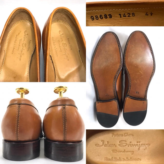 Crockett&Jones(クロケットアンドジョーンズ)の【ほぼ未使用】Jalan Sriwijaya ビットローファー 約23.5 本革 レディースの靴/シューズ(ローファー/革靴)の商品写真