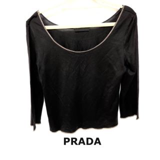 プラダ(PRADA)のPRADA  七分袖カットソー レディース (カットソー(長袖/七分))