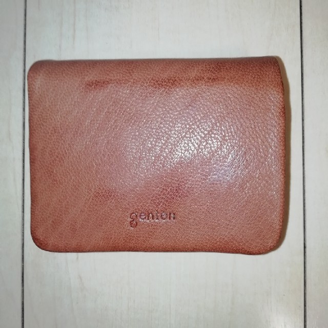 genten(ゲンテン)の新品未使用 genten ゲンテン ゴートヌメ 二つ折り財布
 レディースのファッション小物(財布)の商品写真