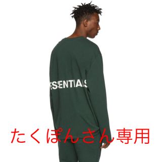 フィアオブゴッド(FEAR OF GOD)のFOG Essentials Boxy Graphic Long sleeveT(Tシャツ/カットソー(七分/長袖))