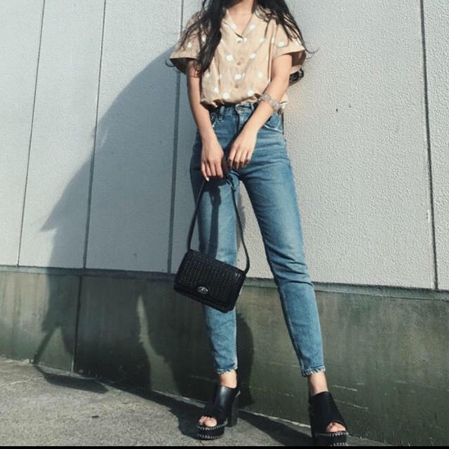 moussy MVS skinny 22インチ ワンウォッシュ