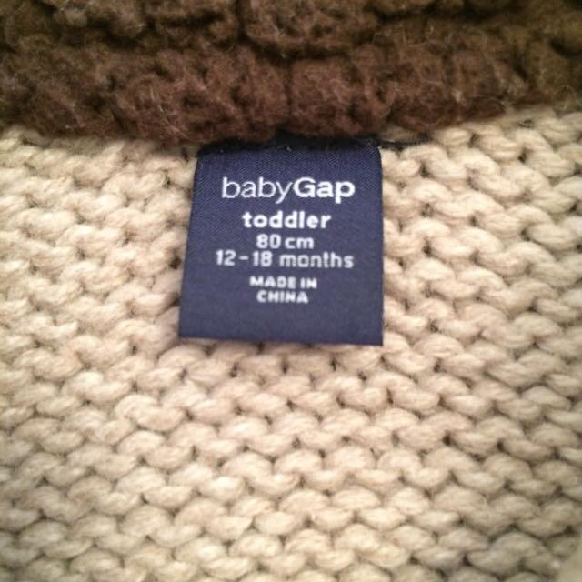 babyGAP(ベビーギャップ)のbaby GAP セーター 80cm キッズ/ベビー/マタニティのベビー服(~85cm)(ニット/セーター)の商品写真