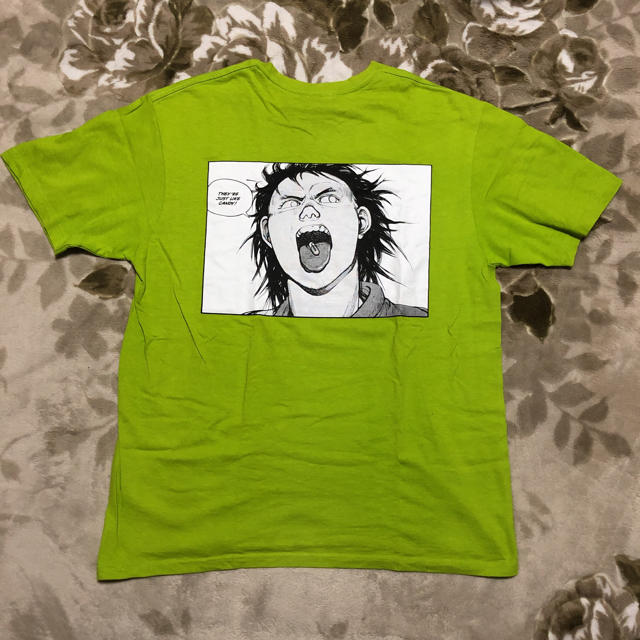 supreme akira tee pill arm lime tシャツ m