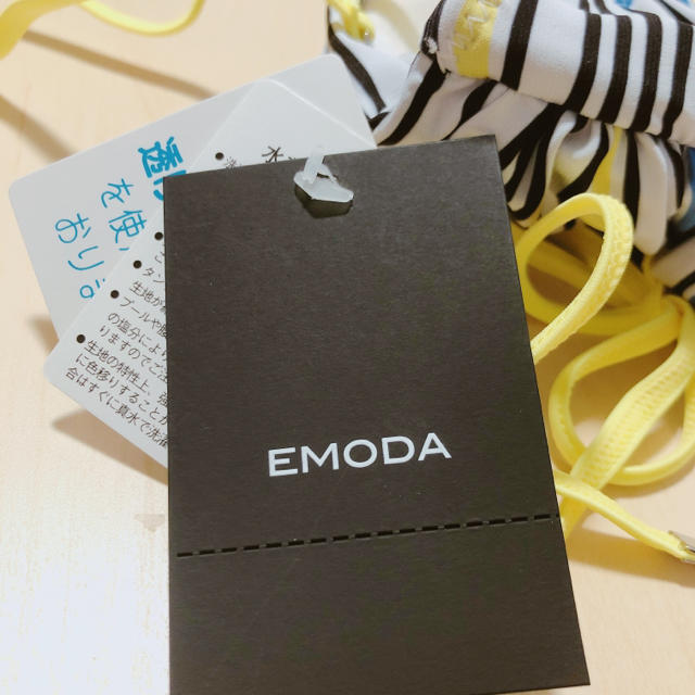 水着 ビキニ 新品 EMODA エモダ バンドゥ プール 海 バンドゥ水着 3