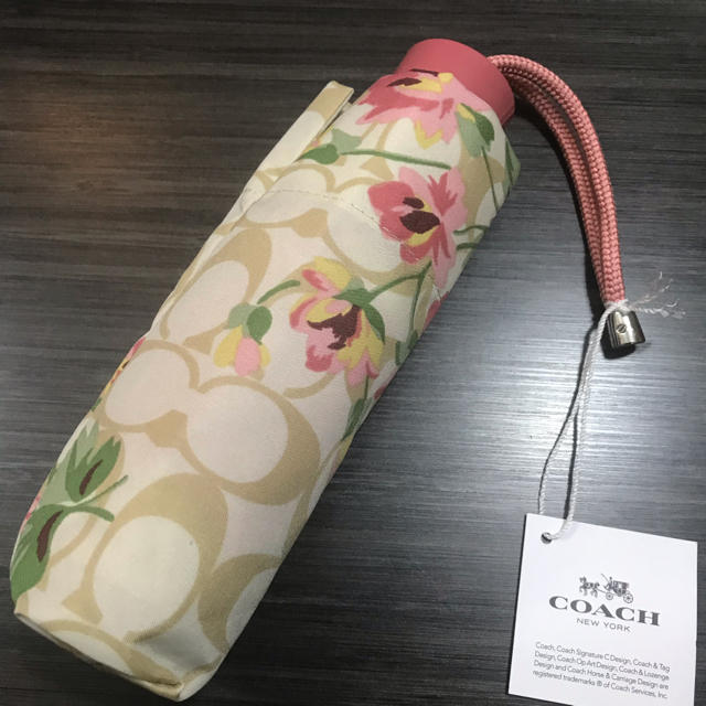 COACH(コーチ)の【manepiyoko様専用】コーチ 折り畳み傘 レディースのファッション小物(傘)の商品写真