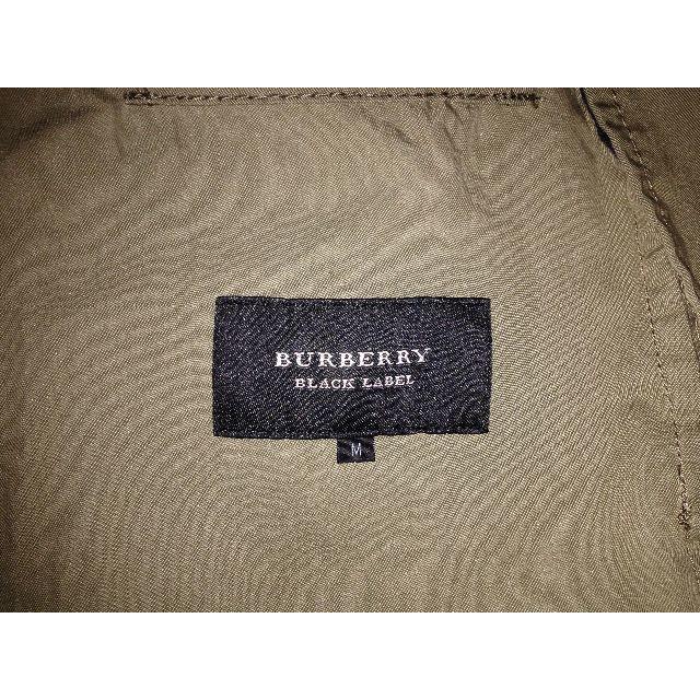 BURBERRY BLACK LABEL(バーバリーブラックレーベル)のバーバリー　ミリタリーコート　春・秋用 メンズのジャケット/アウター(モッズコート)の商品写真