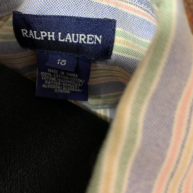 Ralph Lauren(ラルフローレン)のラルフローレン チェックシャツ キッズ/ベビー/マタニティのキッズ服女の子用(90cm~)(ブラウス)の商品写真