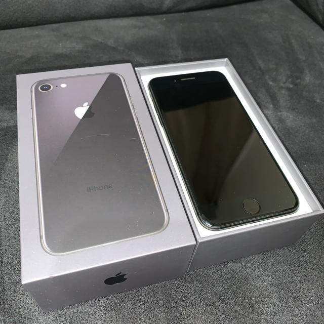 iPhone8 64gb スペースグレー SIMフリー 美品 | www.jarussi.com.br