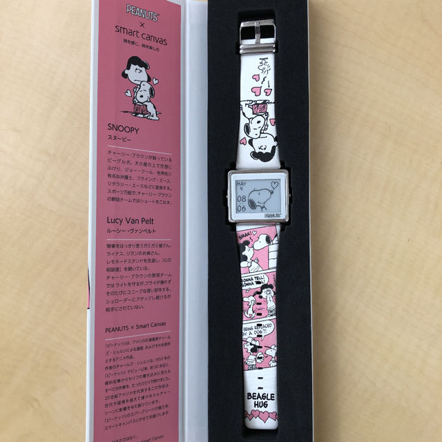 swatch(スウォッチ)のスヌーピー smart canvas 腕時計 SNOOPY レディースのファッション小物(腕時計)の商品写真