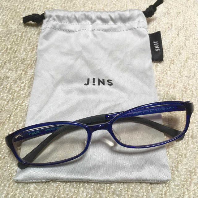 JINS(ジンズ)の新品未使用☆Jins ブルーライトカットメガネ レディースのファッション小物(サングラス/メガネ)の商品写真