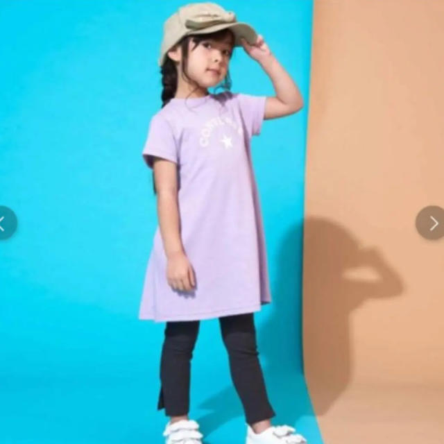 SunnyLandscape(サニーランドスケープ)の新品 コンバース ワンピース 110 キッズ/ベビー/マタニティのキッズ服女の子用(90cm~)(ワンピース)の商品写真