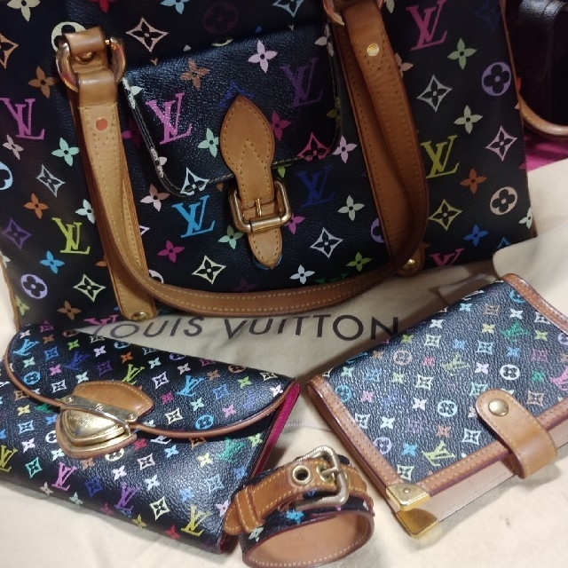 LOUIS VUITTON(ルイヴィトン)の*ルイ．ヴィトン．マルチカラー4点セット* レディースのバッグ(ハンドバッグ)の商品写真