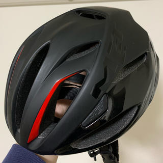 メット(MET)のMET RIVALE ロードバイク ヘルメット マットブラック L (ヘルメット/シールド)