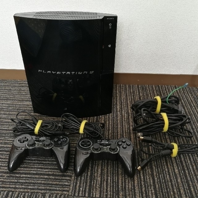 ◆メーテル様◆SSD換装済　初期型　playstation3、コントーラー2個のサムネイル