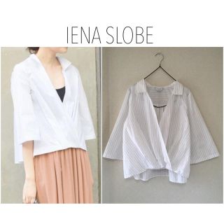 スローブイエナ(SLOBE IENA)のIENA SLOBE カシュクールフレアスリーブブラウス フレームワーク(シャツ/ブラウス(長袖/七分))