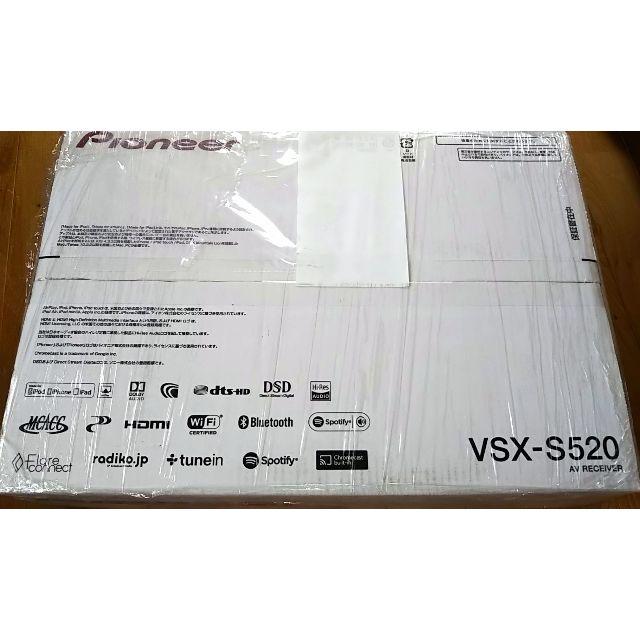 パイオニア スリムAVレシーバー VSX-S520(S)