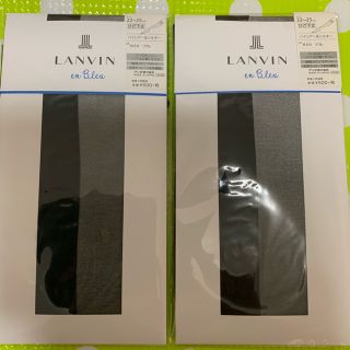 ランバンオンブルー(LANVIN en Bleu)のランバンオンブルー 膝下 ストッキング  2足(タイツ/ストッキング)