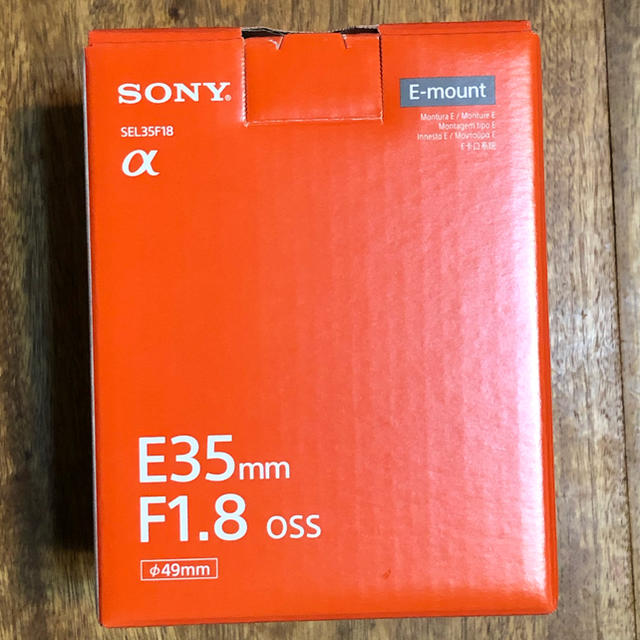 SONY SEL35F18 美品スマホ/家電/カメラ