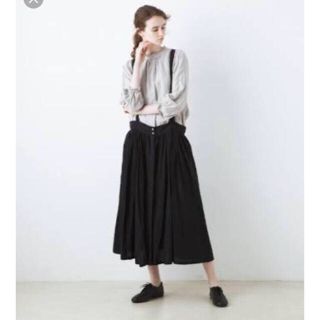 nest Robe - ネストローブ リネン3wayサスペンダースカートの通販 by