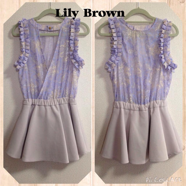 Lily Brown(リリーブラウン)の💠Lily Brownのロンパース レディースのワンピース(ミニワンピース)の商品写真
