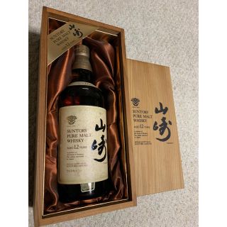 サントリー(サントリー)のサントリー ピュアモルト 山崎 12年 木箱 750ml(ウイスキー)