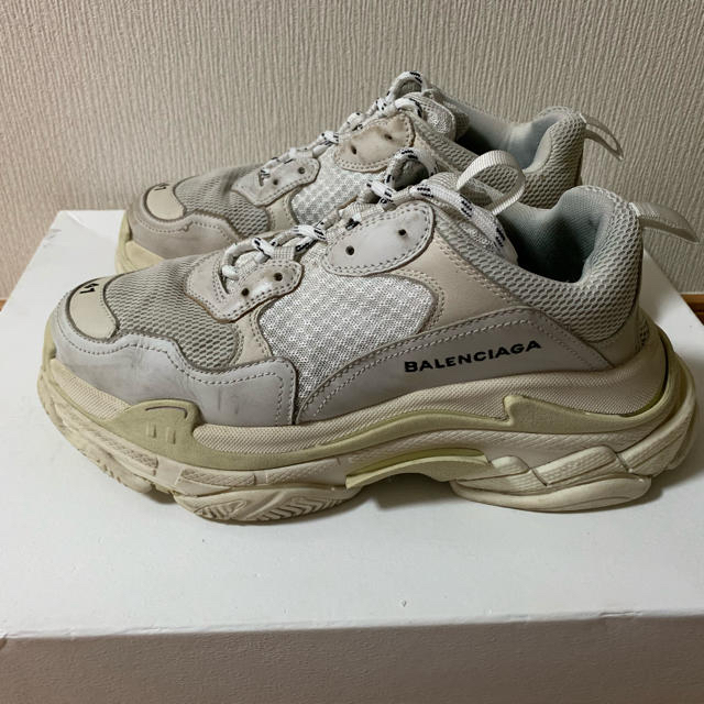 Balenciaga triple s ブラン 41 イタリア製 白